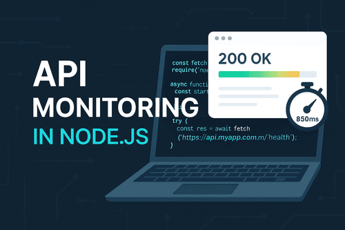 How We Monitor APIs: A Real-World Example Using Node.js